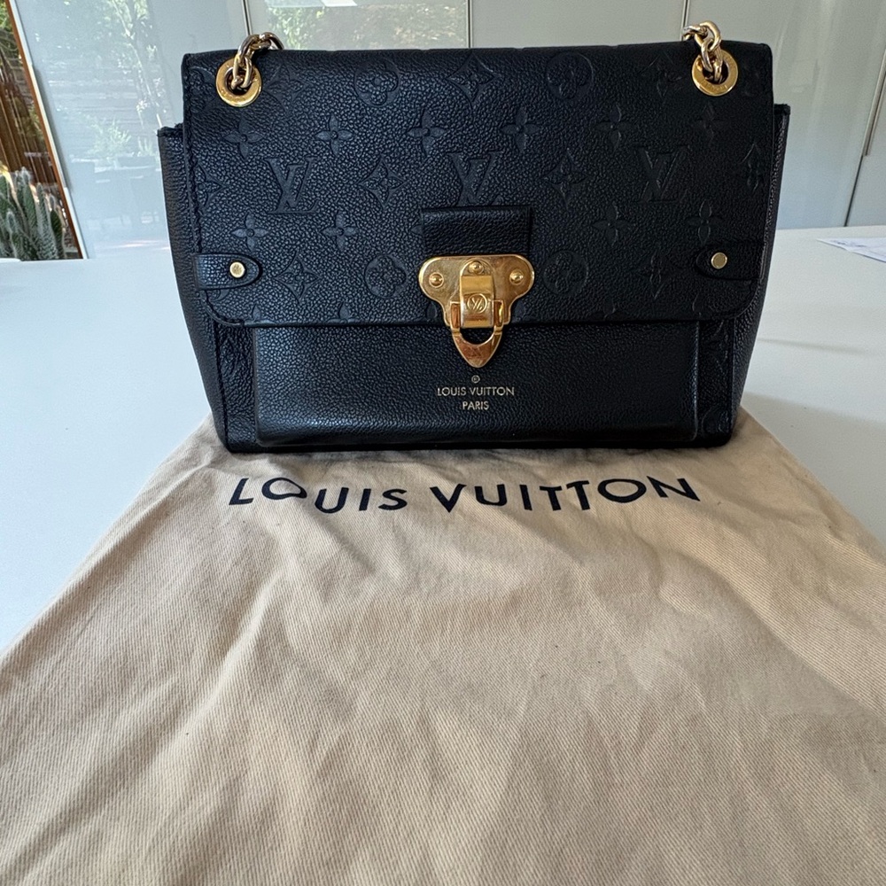 Louis Vuitton Monogram Empreinte Vavin PM Leather Crossbody/shoulder Bag